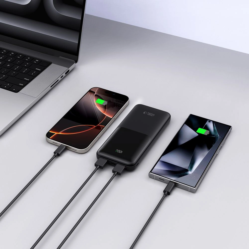 Tech-Protect PB01 Powerbank 10000mAh 22.5W Black