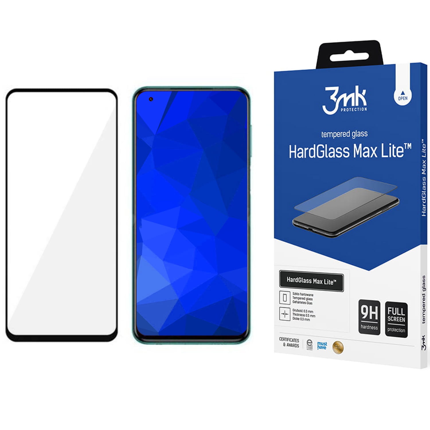 3MK HardGlass Max Lite Xiaomi Mi 10T/Pro/Lite black