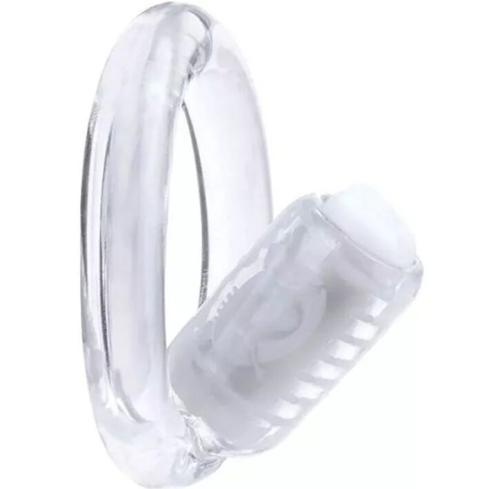 SCREAMING O - GO Q VIBE TRANSPARENT VIBRATOR RING