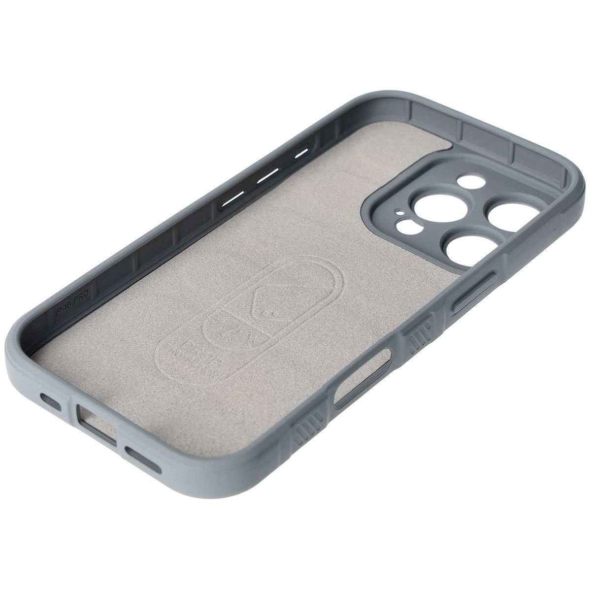Bizon Case Tur Apple iPhone 16 Pro light grey