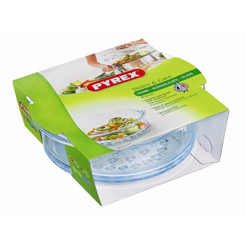 Oven Dish Pyrex Steam&Care Transparent Glass
