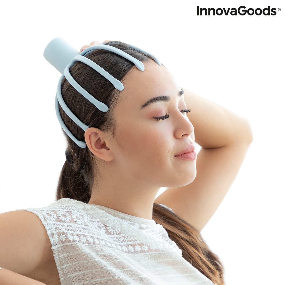 Wiederaufladbares Kopfmassagegerät InnovaGoods Modelo Helax (Restauriert A)
