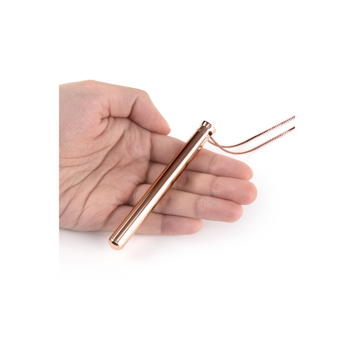 Bullet Vibrator Le Wand Necklace Pendant Rose Gold Bullet Vibrator Le Wand Necklace Pendant Rose Gold