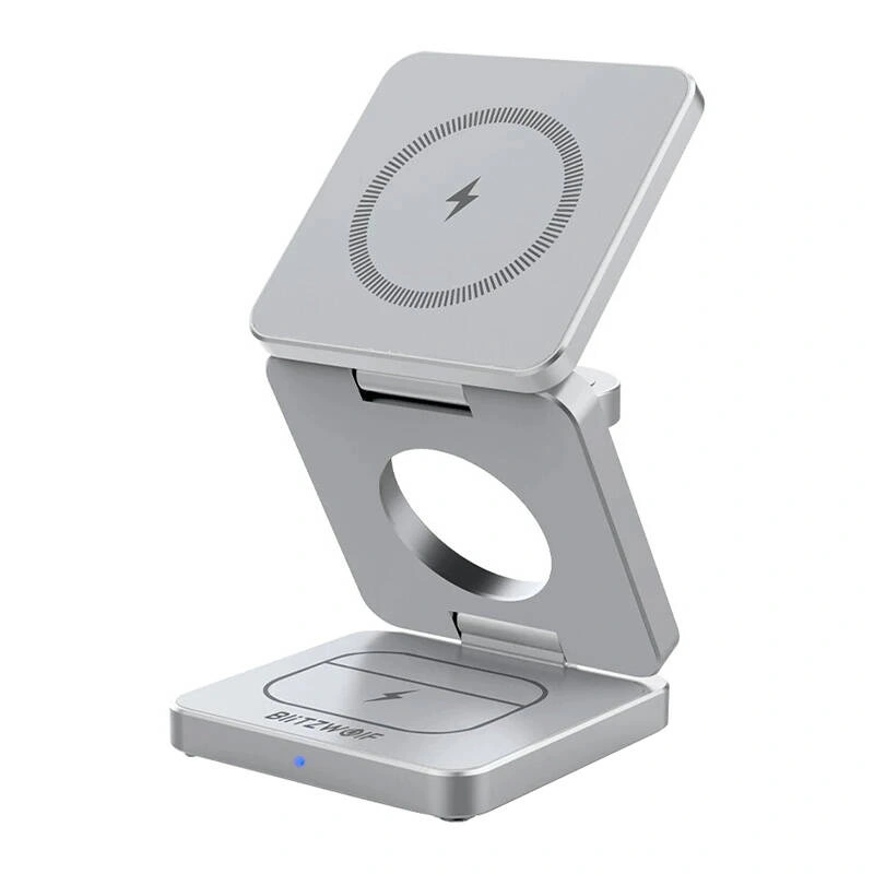 Blitzwolf BW-IW30 3in1 wireless charger 20W MagSafe grey