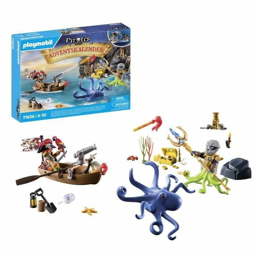 Advent Calendar Playmobil 71636 Pirate Advent Calendar Plastic
