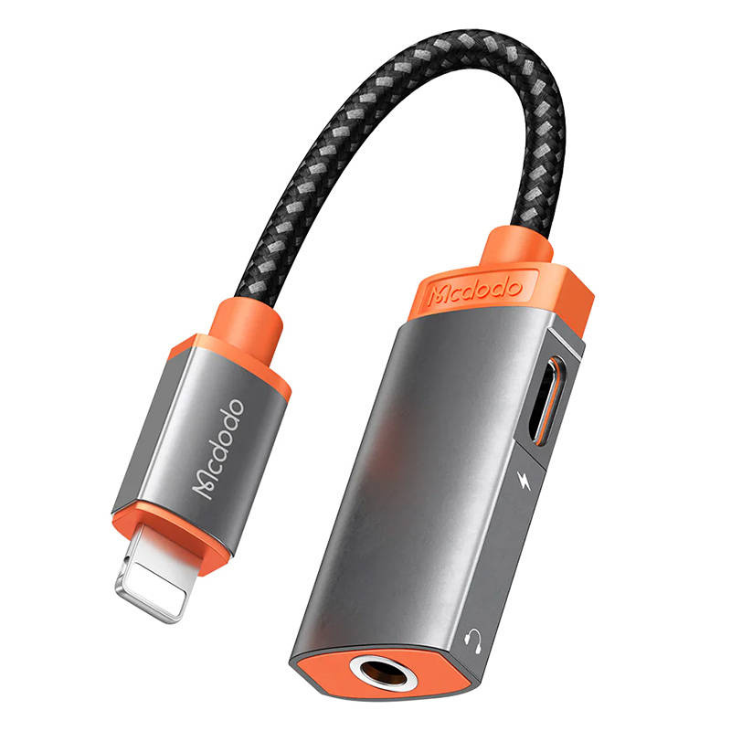 Mcdodo CA06719 Lightning/AUX mini jack 3.5mm Cable (black)