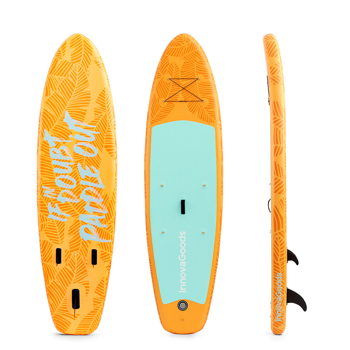 2 in 1 Aufblasbares Paddel-Board mit Sitz und Zubehör Siros InnovaGoods 10'5" 320 cm 2 in 1 Aufblasbares Paddel-Board mit Sitz und Zubehör Siros InnovaGoods 10'5" 320 cm