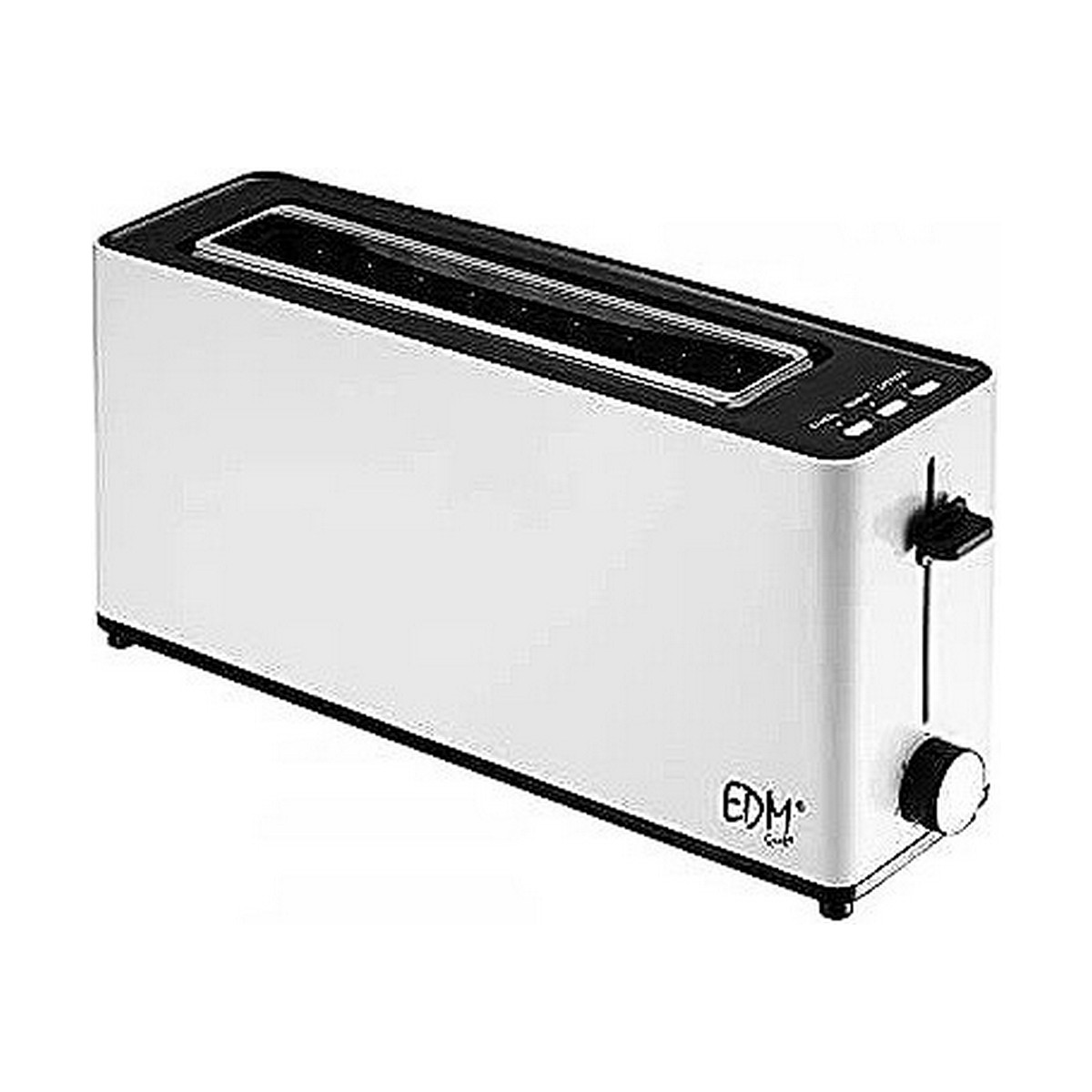 Toaster EDM White Design White 900 W