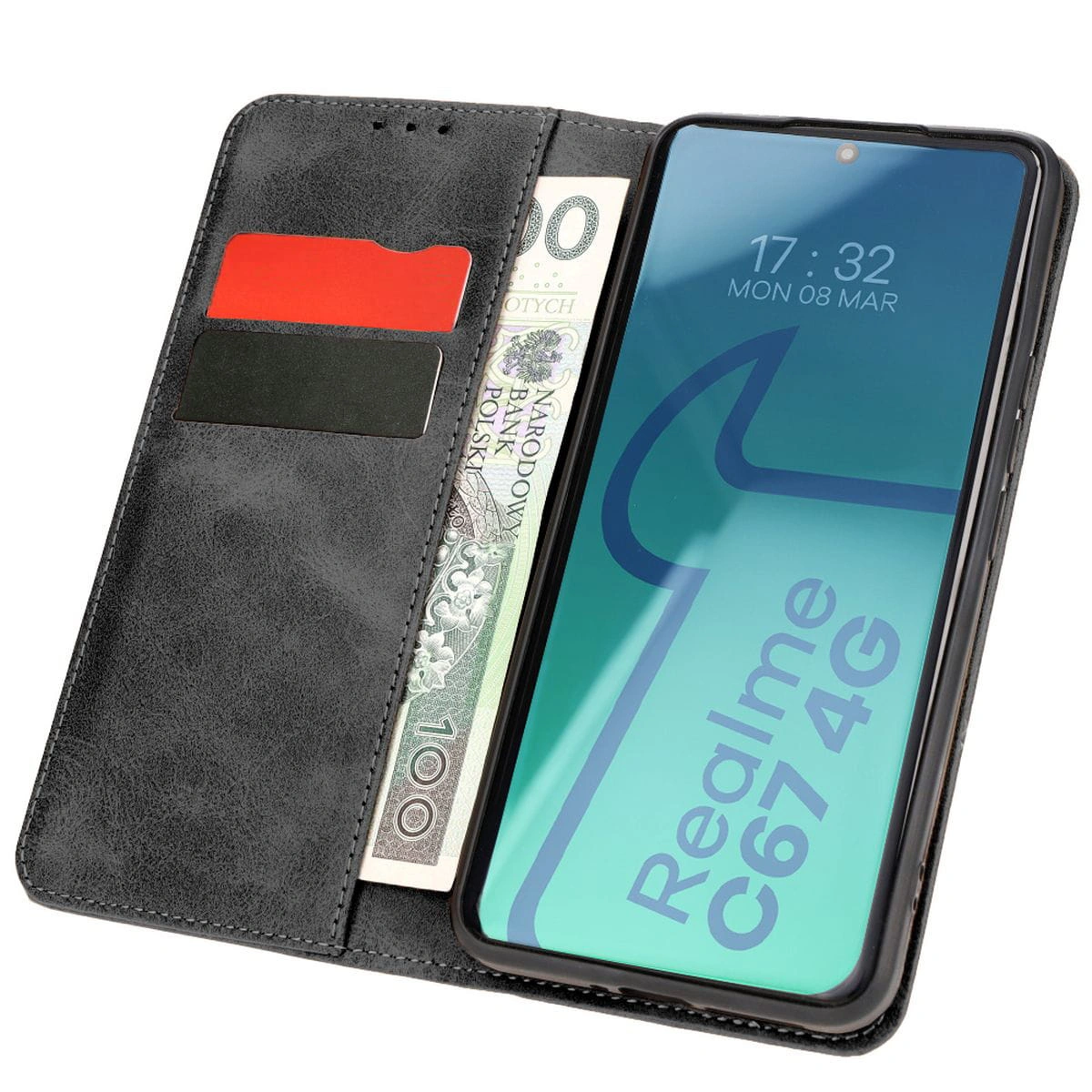 Bizon Case Pocket Pro Realme C67 4G black