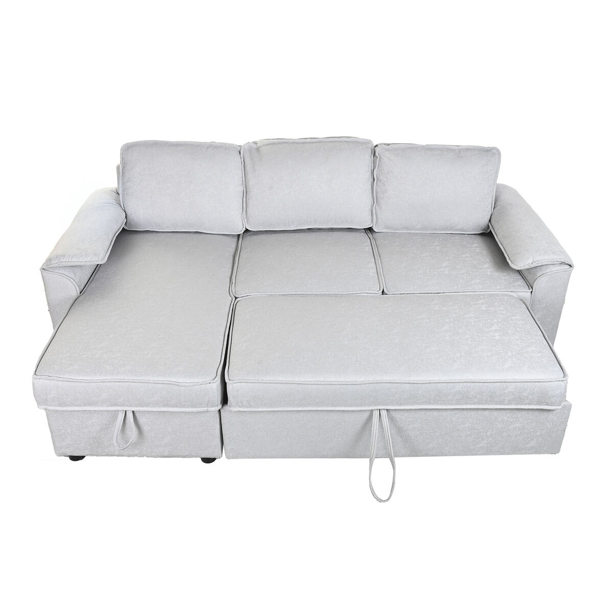 Sofabed Home ESPRIT Light grey Modern 220 x 153 x 88 cm Sofabed Home ESPRIT Light grey Modern 220 x 153 x 88 cm