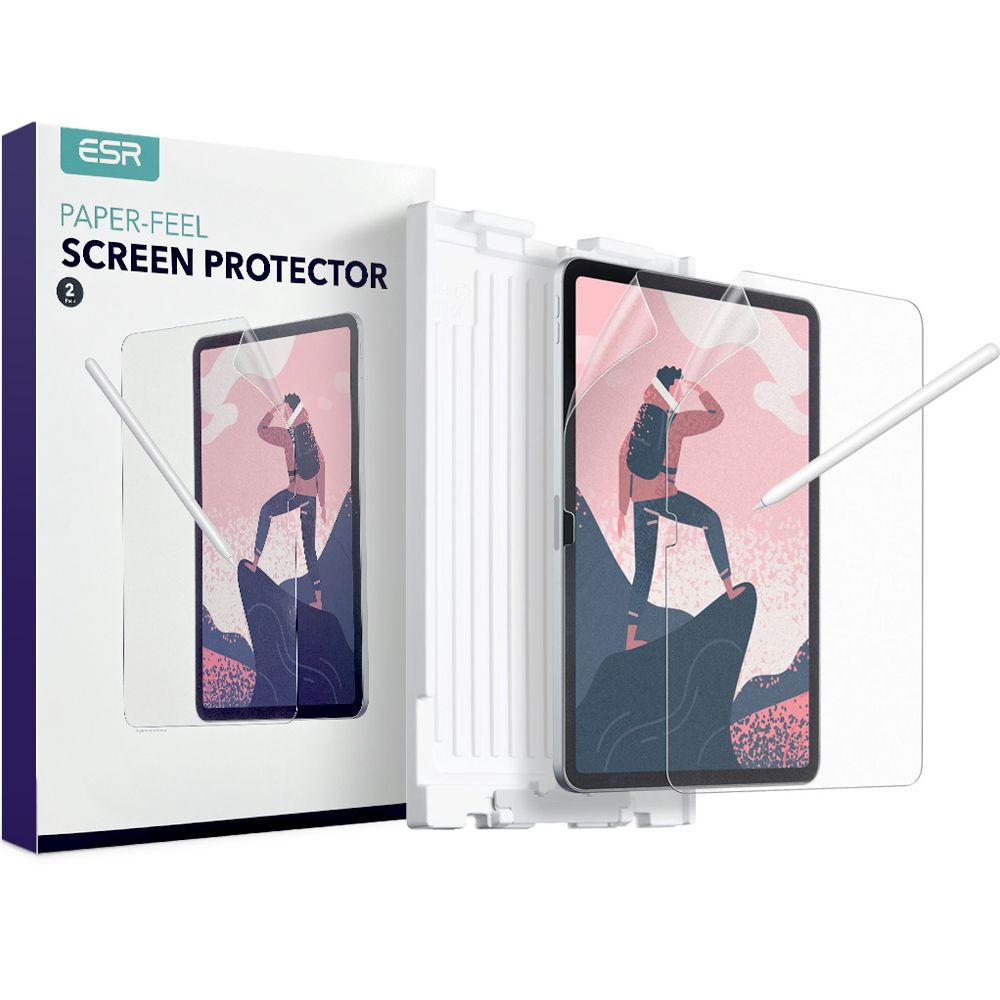 ESR Paper Feel Screen Protector Apple iPad 10.9 2022 (10 gen) Matte Clear [2 PACK]