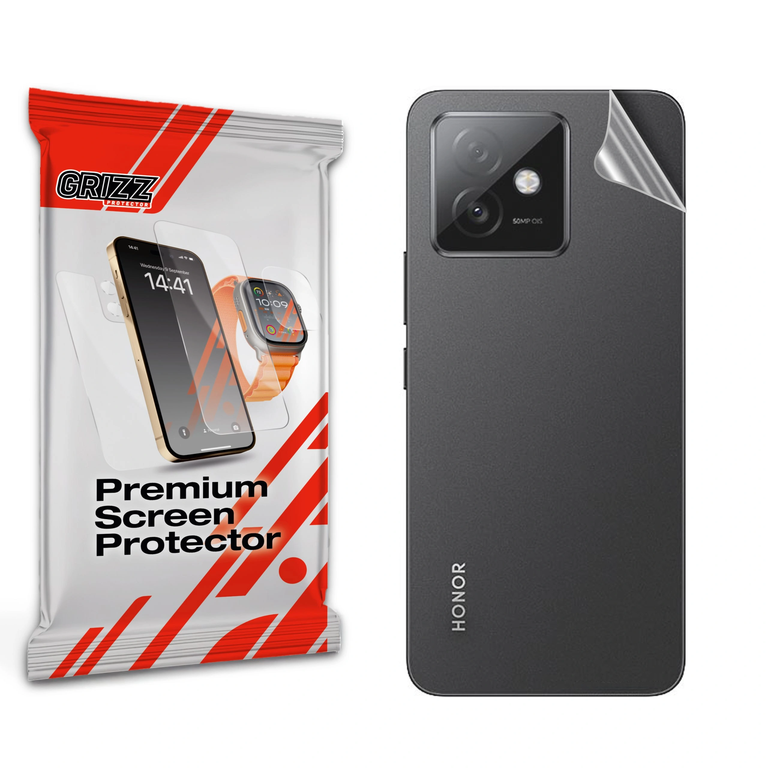 Folia na tył GrizzGlass SatinSkin do Honor X60 GT