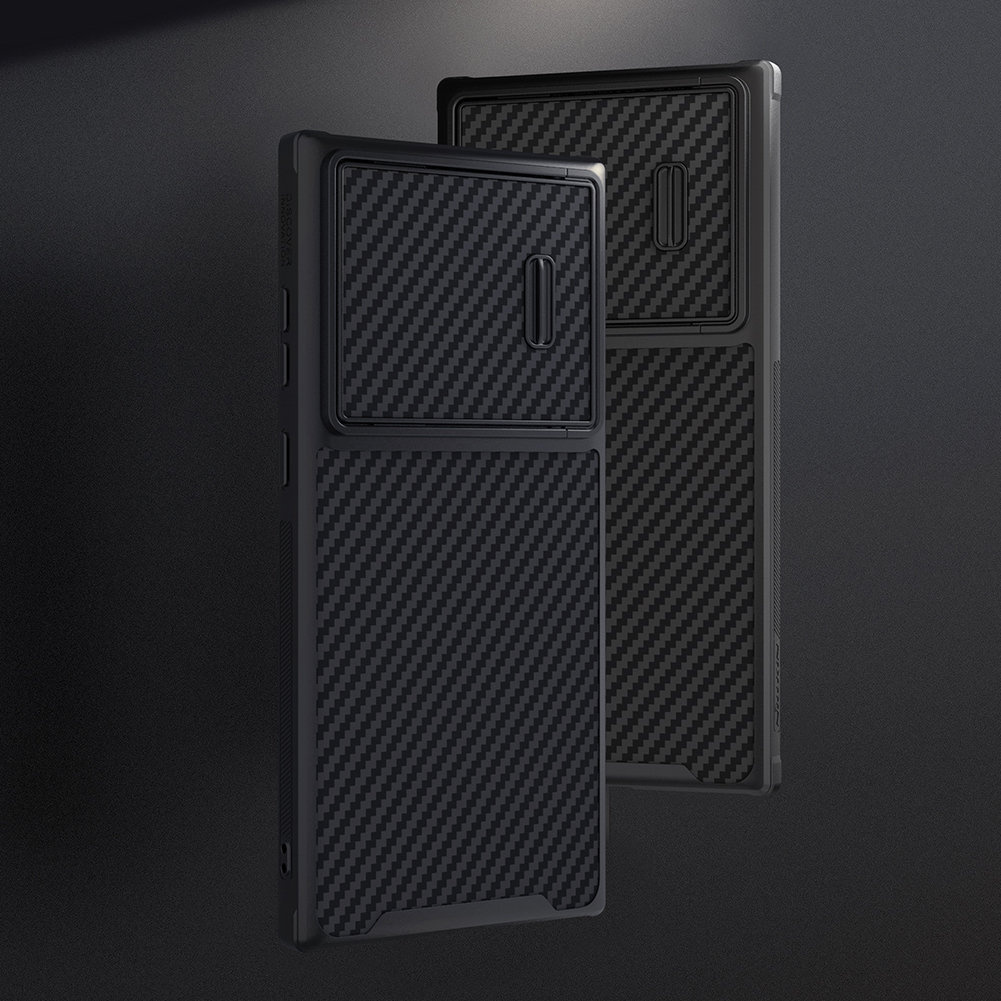 Case Nillkin Synthetic Fiber S Samsung Galaxy S23 Ultra black