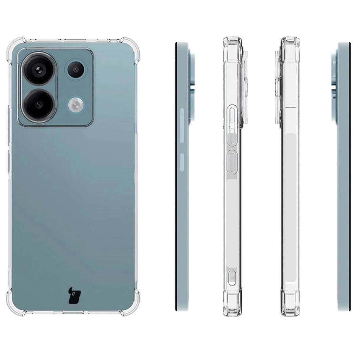 Bizon Case Salpa Xiaomi Poco X6 / Xiaomi Redmi Note 13 Pro 5G clear