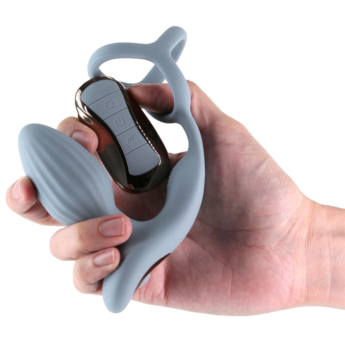 Anal plug NS Novelties Renegade Blue (3,7 cm)