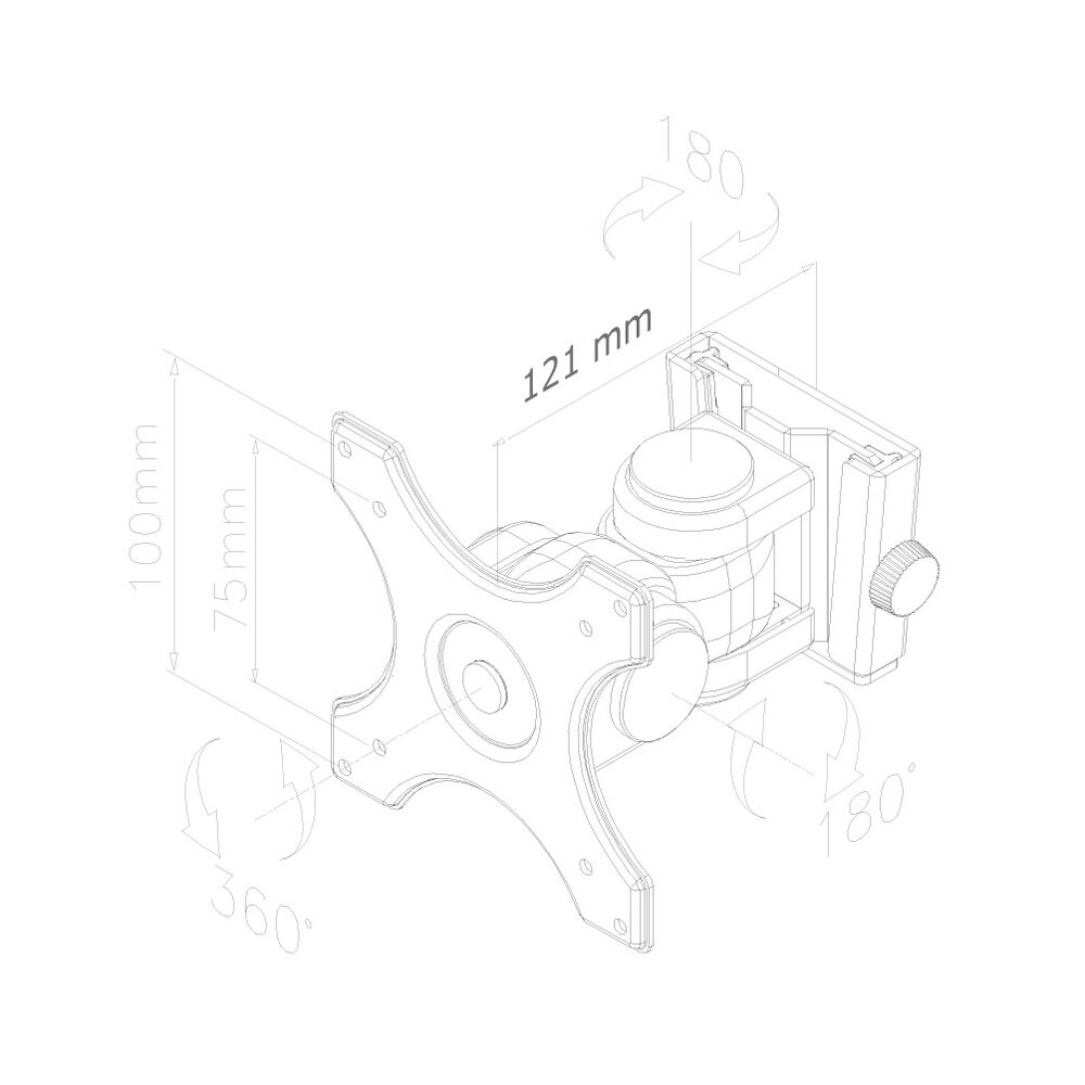 TV Mount Neomounts FPMA-W250BLACK      