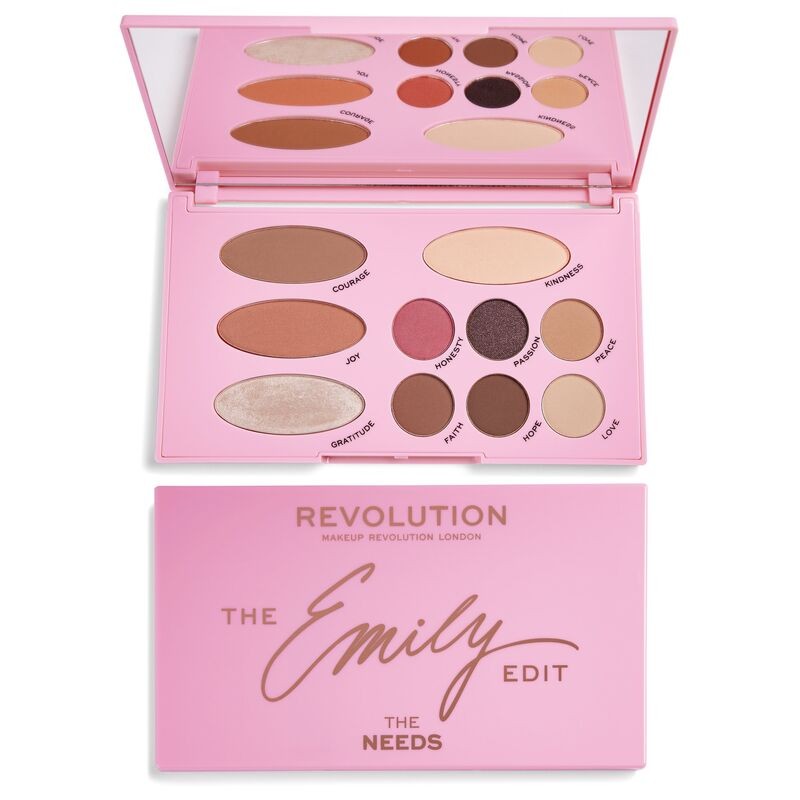 Makeup Revolution The Emily Edit Paleta do makijażu The Needs  1szt