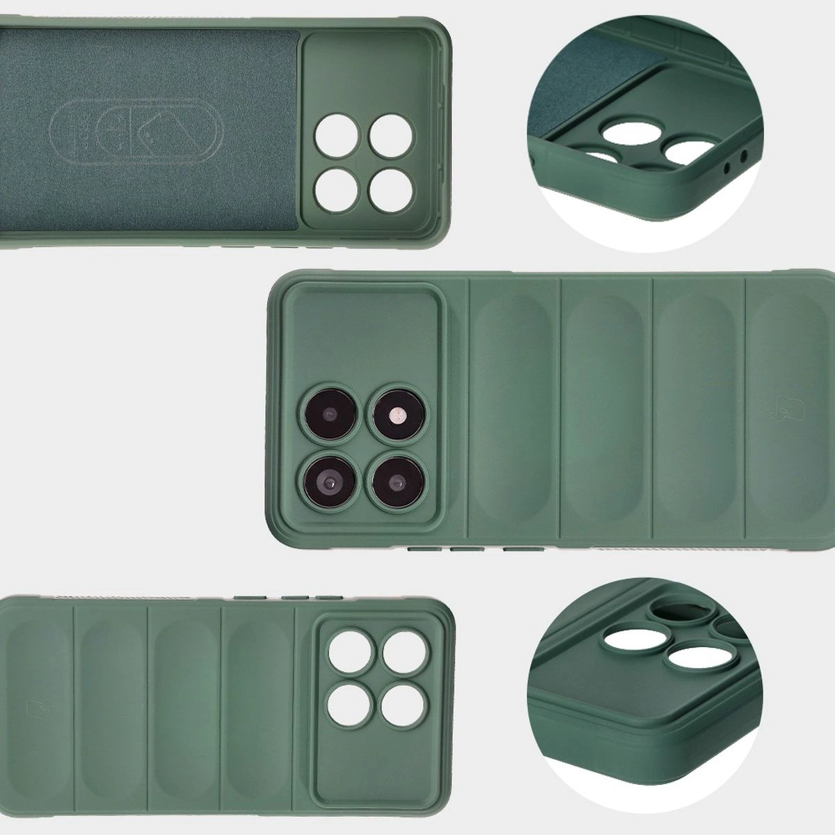 Bizon Case Tur Xiaomi Poco F6 Pro dark green