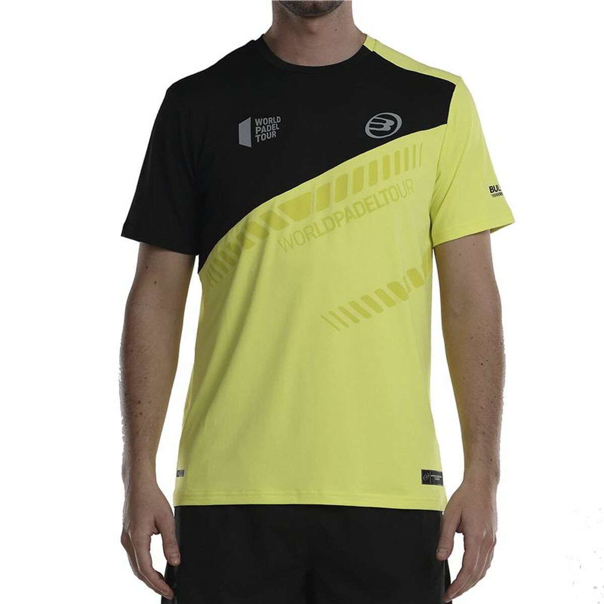 Men’s Short Sleeve T-Shirt Bullpadel Lucio Black Men’s Short Sleeve T-Shirt Bullpadel Lucio Black