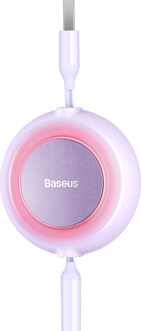 Baseus Bright Mirror 2 3in1 USB-A - microUSB + Lightning + USB-C 3.5A 1.1m purple