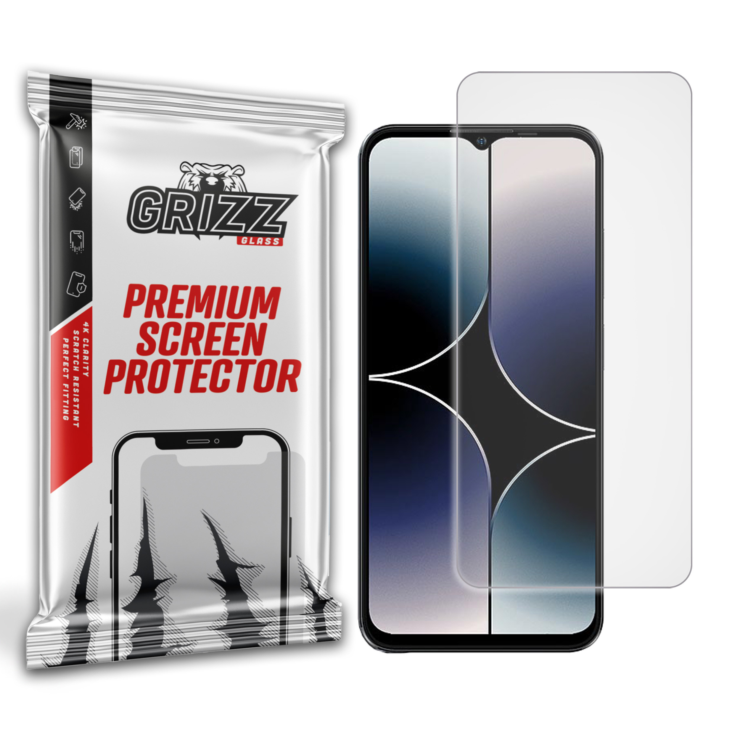 GrizzGlass PaperScreen Ulefone Note 16 Pro
