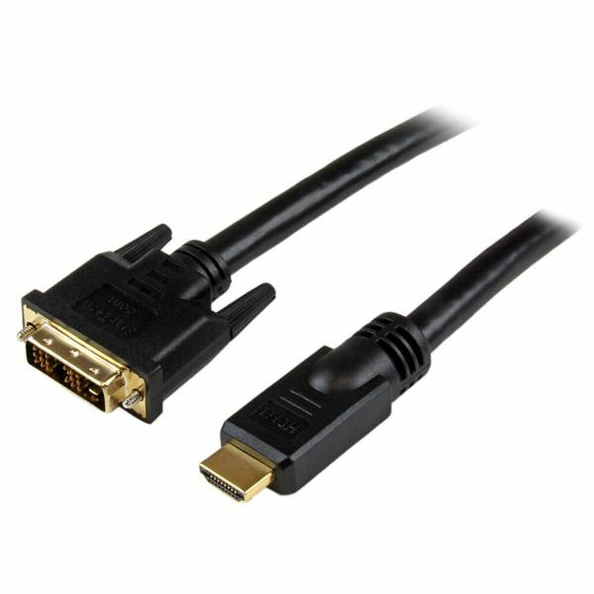 HDMI to DVI adapter Startech HDDVIMM10M           Black 10 m