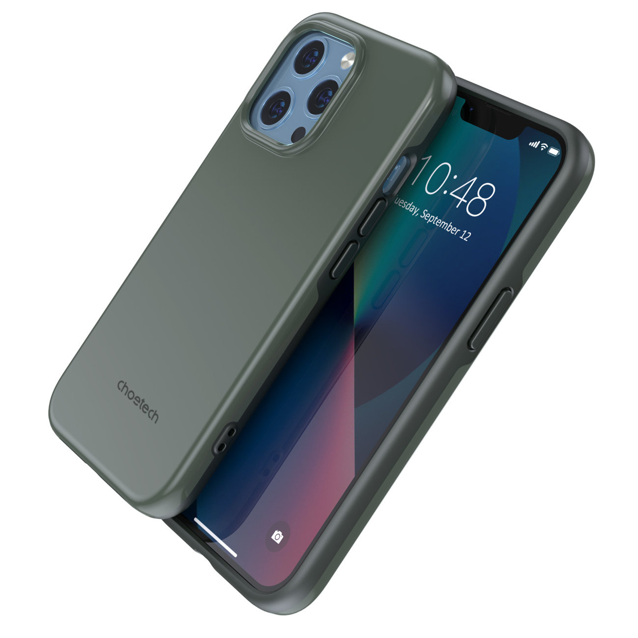 Choetech PC0114-MFM-GN MFM Anti-drop Apple iPhone 13 Pro Max green