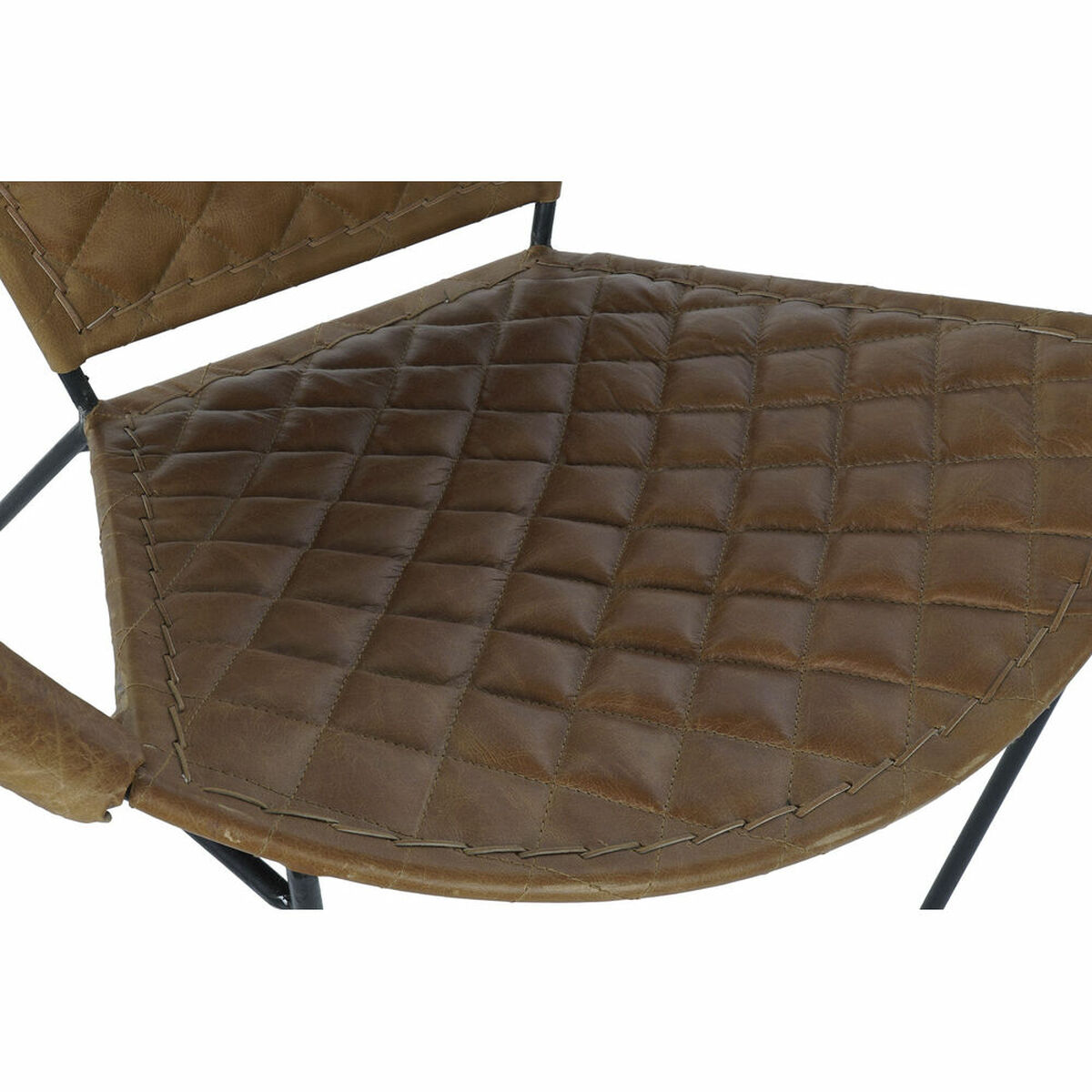 Dining Chair DKD Home Decor Black Light brown 81 x 67 x 71 cm