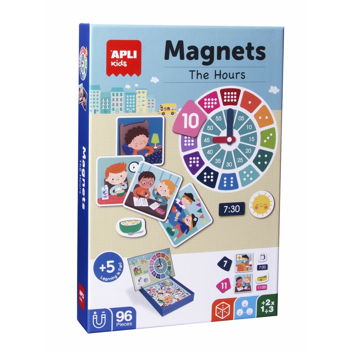 Magnetic Game Apli The Hours Multicolour