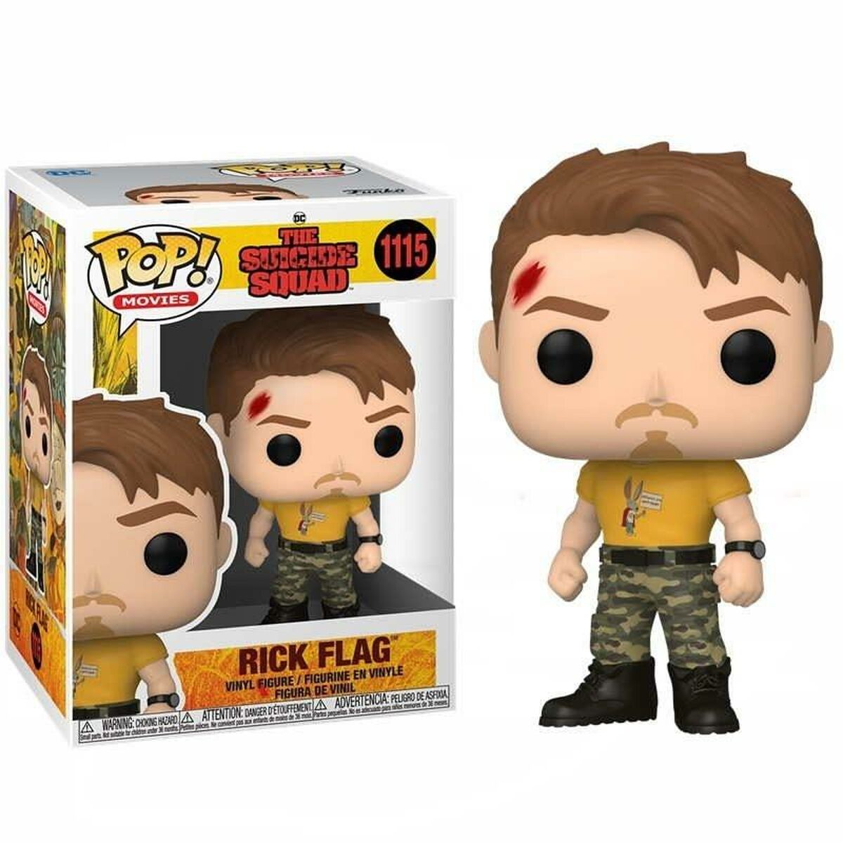 Collectable Figures Funko The Suicide Squad - Rick Flag Nº1115