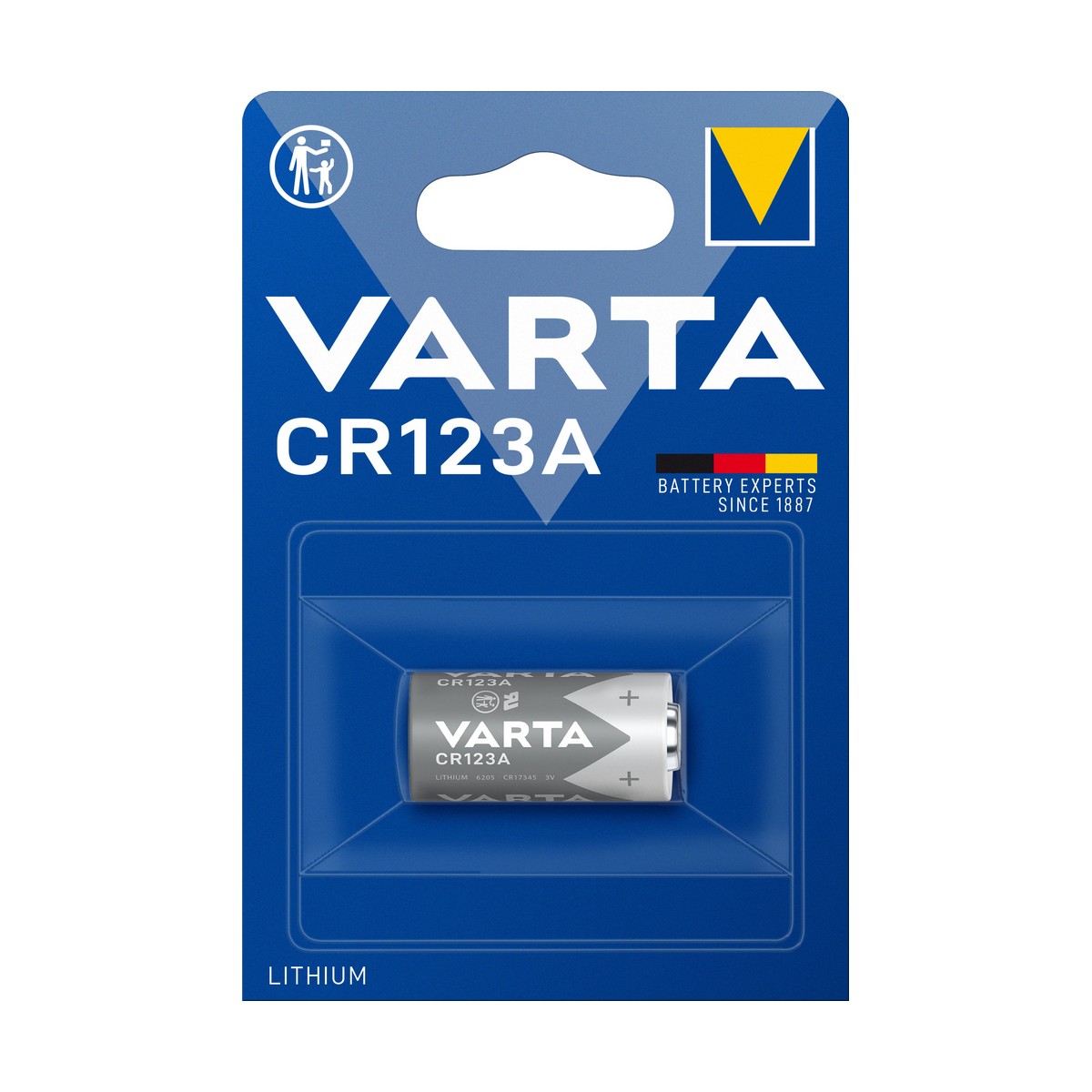 Batterie Varta -CR123A 3 V CR123A (1 Stücke)
