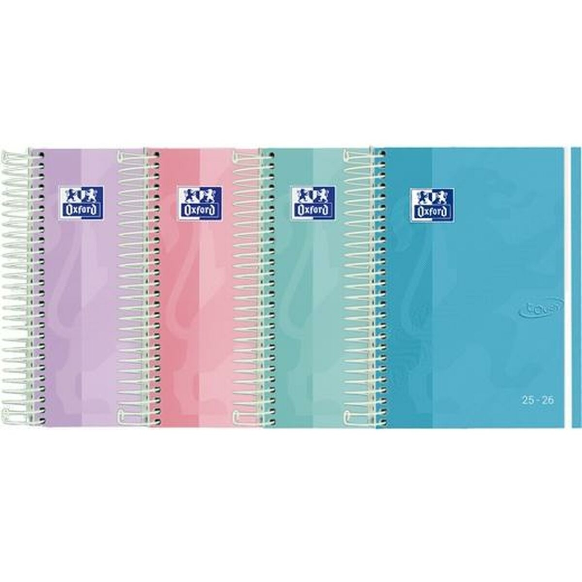 Diary Oxford TOUCH 1/8 12 x 18 cm 2025-2026 (8 Units)