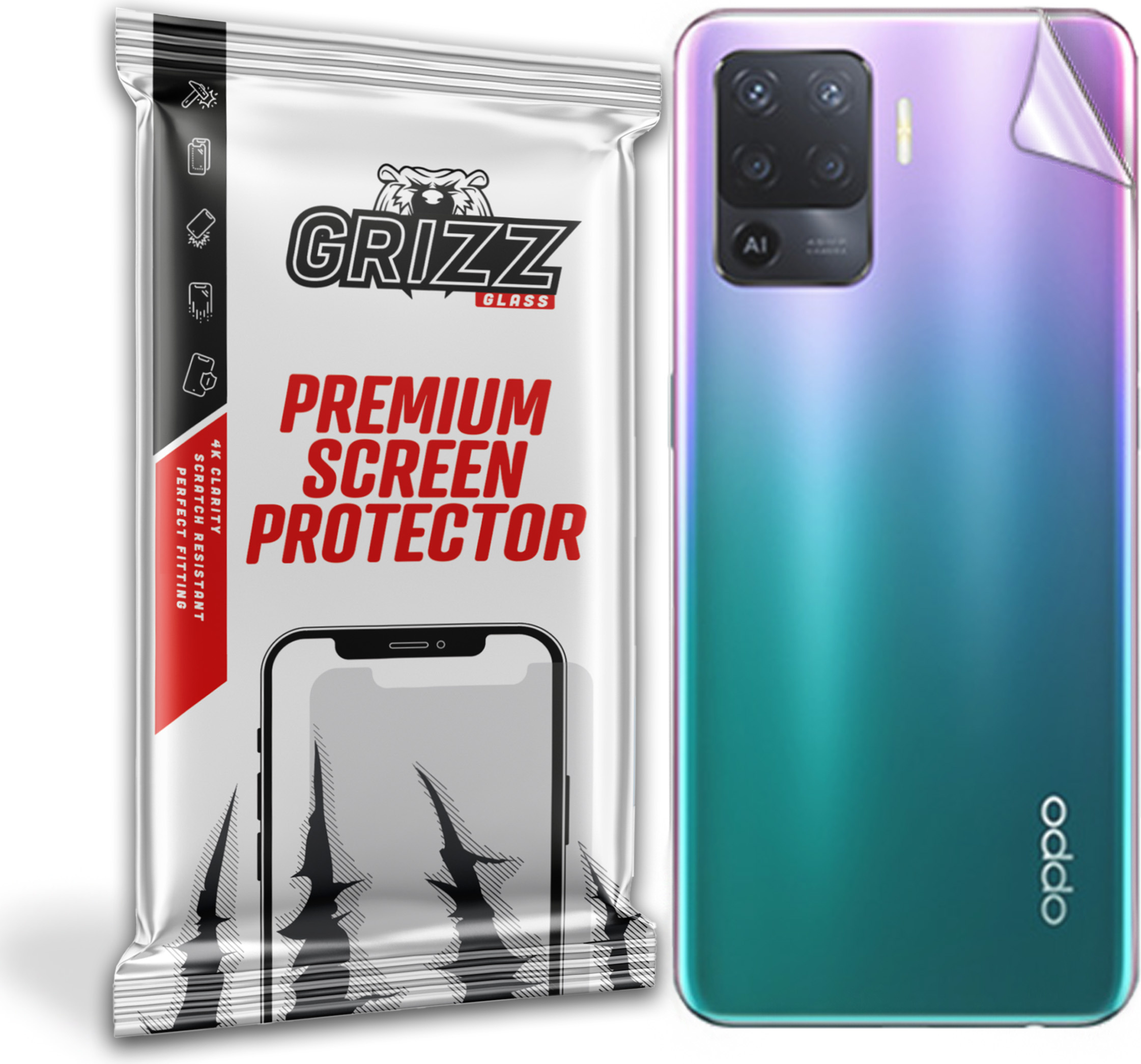 GrizzGlass SatinSkin Oppo Reno 5 F