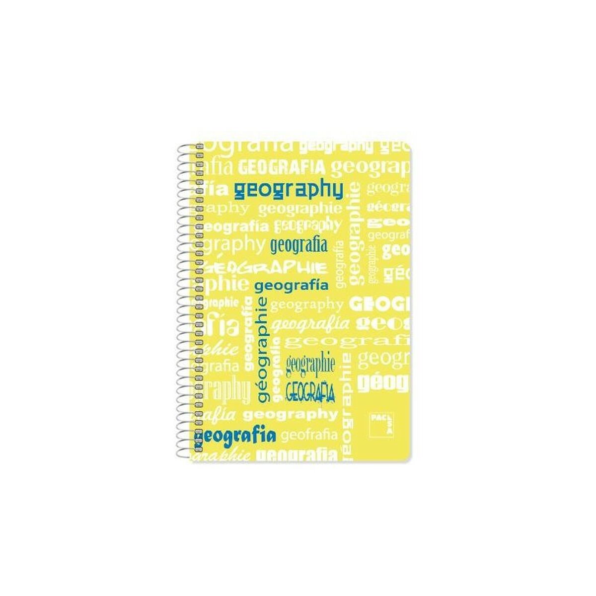 Notebook Pacsa Yellow 80 Sheets Din A4 (4 Units)