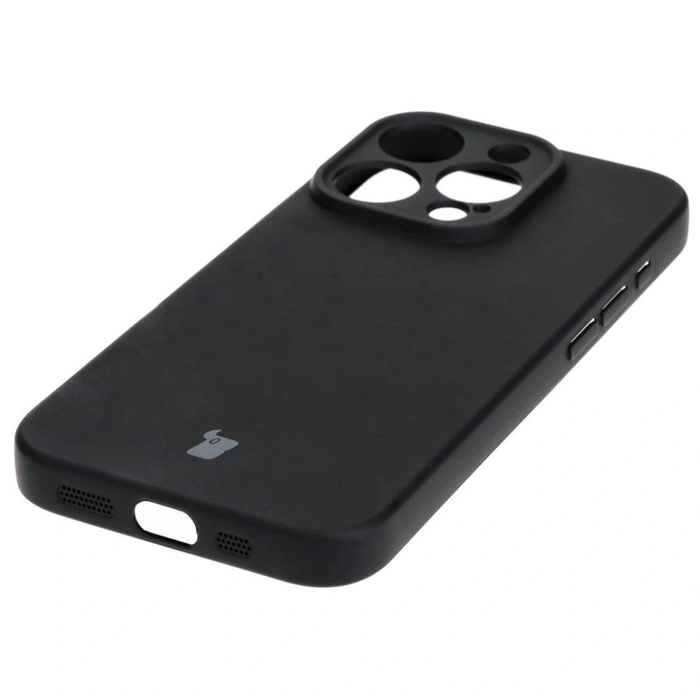 Bizon Case Silicone Apple iPhone 15 Pro black
