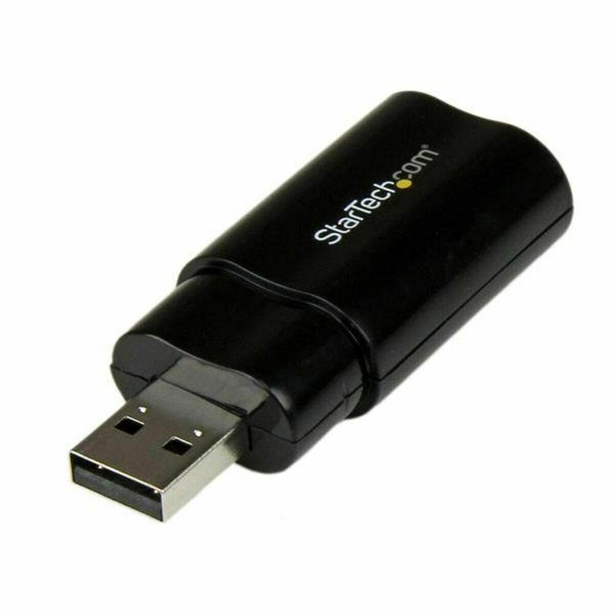 External Sound Card USB Startech ICUSBAUDIOB Black