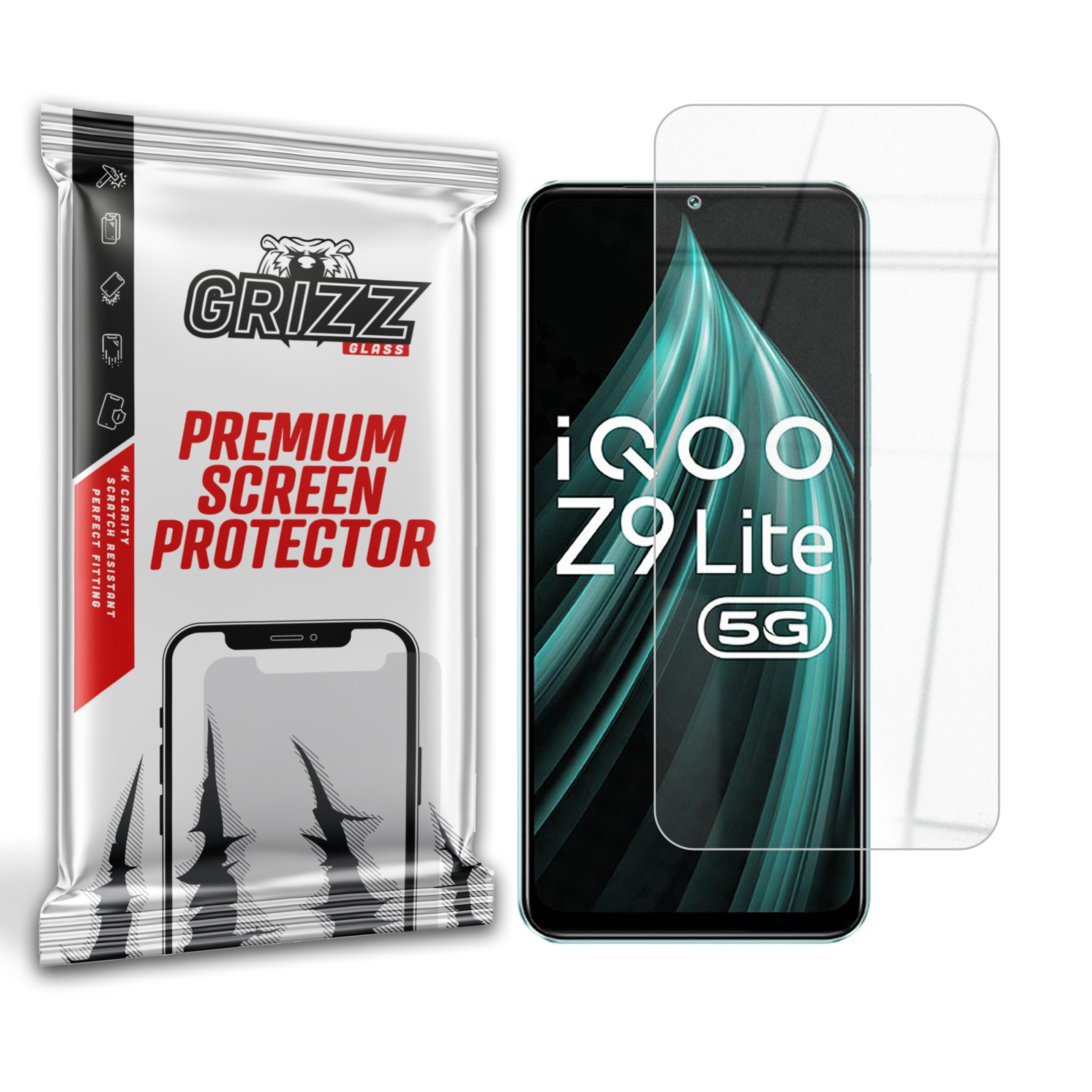 GrizzGlass HybridGlass Vivo iQOO Z9 Lite
