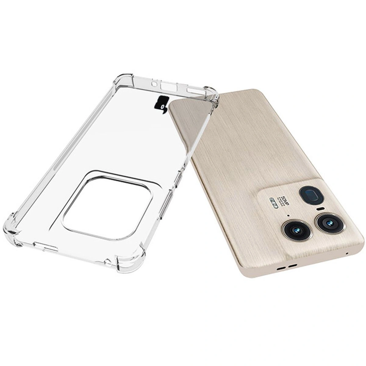 Bizon Case Salpa Motorola Edge 50 Ultra clear