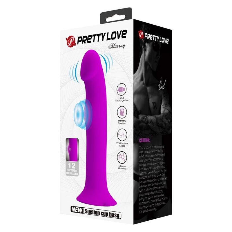PRETTY LOVE - MURRAY VIBRATOR AND STIMULATOR PURPLE