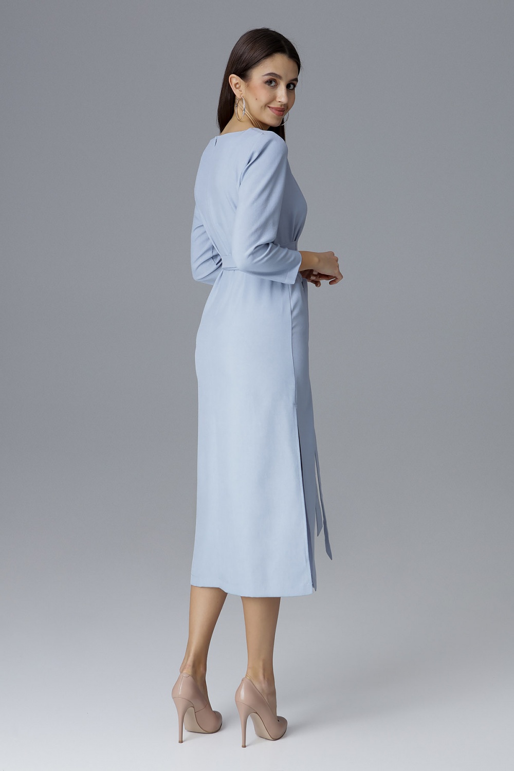 Cocktailkleid model 126022 Figl blau Damen