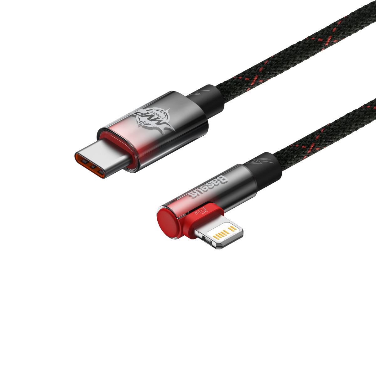 Baseus MVP 2 Elbow Power Delivery USB-C/Lightning 1m 20W red