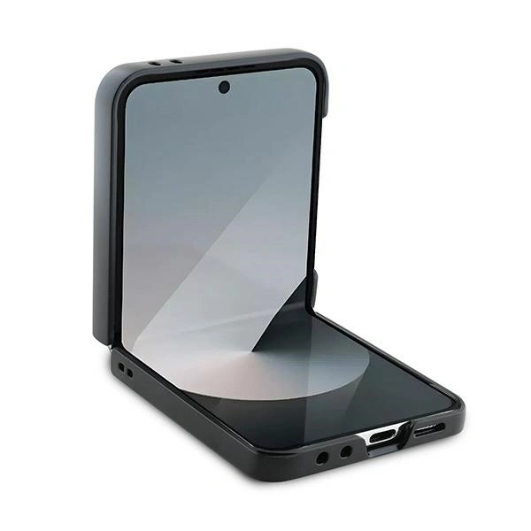 Case BMW BMHCZF622NBCK Samsung Galaxy Z Flip6 hardcase Carbon Blue Line black/black