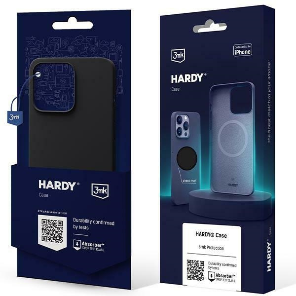 3MK Hardy Case Apple iPhone 15 Pro Max MagSafe graphite