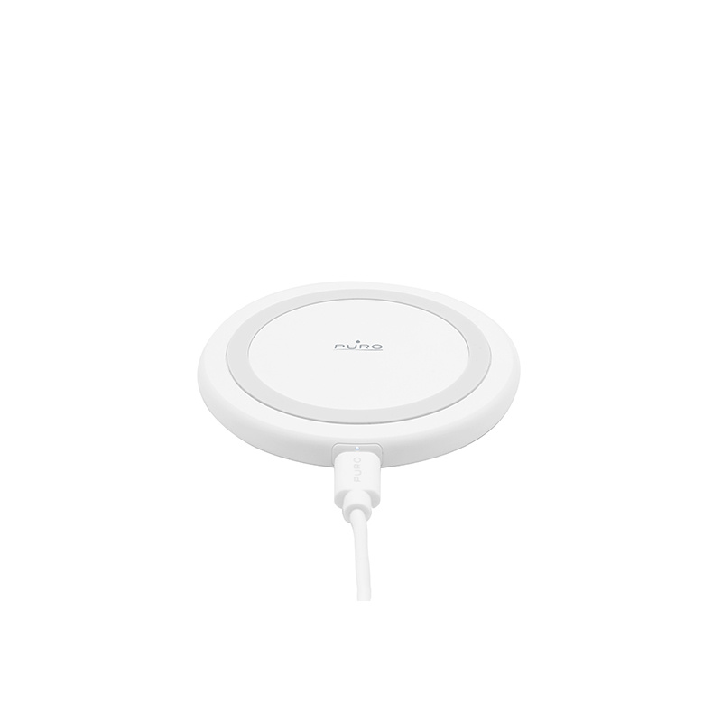 PURO Wireless Charging Station QI 10W (white)