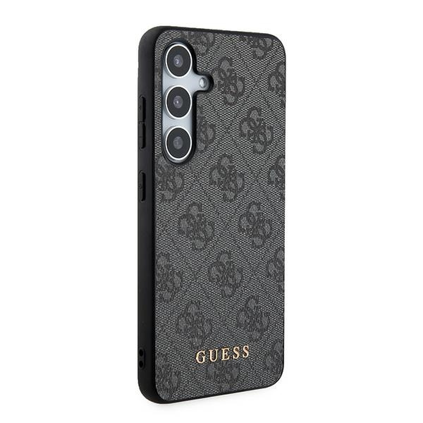 Guess GUOHCSA35G4GFGR Samsung Galaxy A35 hardcase 4G Metal Gold Logo black