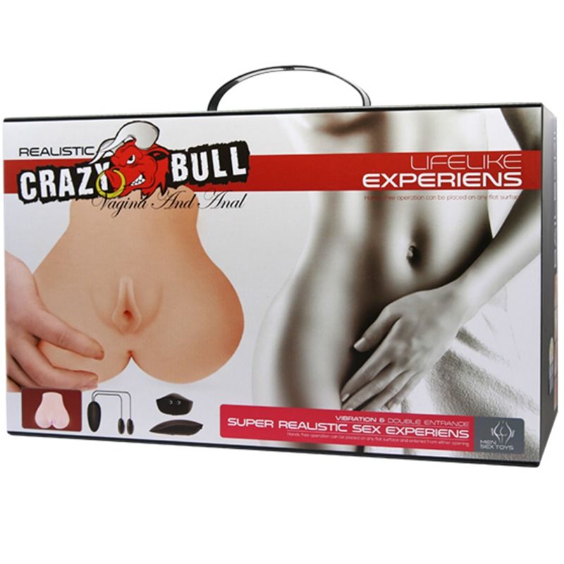 CRAZY BULL - REALISTIC ANUS AND VAGINA WITH VIBRATION POSTURE 7 CRAZY BULL - REALISTIC ANUS AND VAGINA WITH VIBRATION POSTURE 7