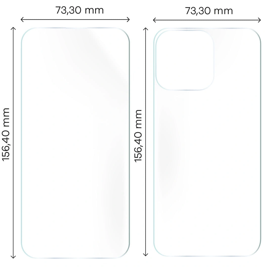 Bizon Glass Hydrogel Pack do Apple iPhone 15 Pro Max