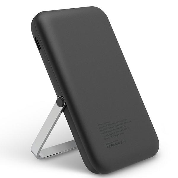 Powerbank UNIQ Hoveo 5000mAh USB-C 20W PD Fast charge Wireless Magnetic charcoal grey