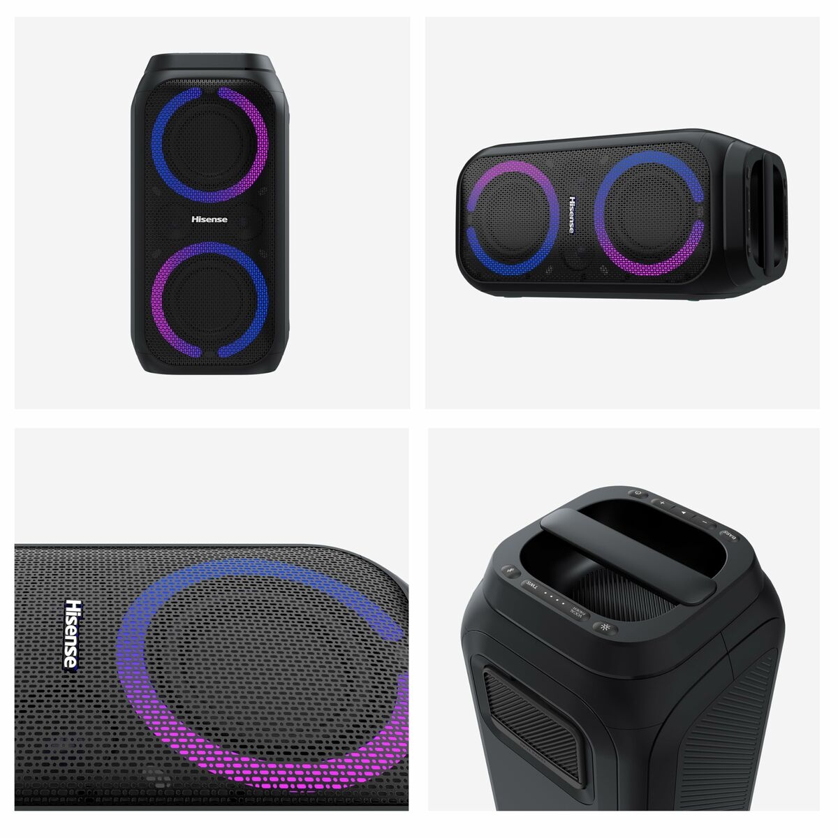 Portable Bluetooth Speakers Hisense PR160 Black Portable Bluetooth Speakers Hisense PR160 Black