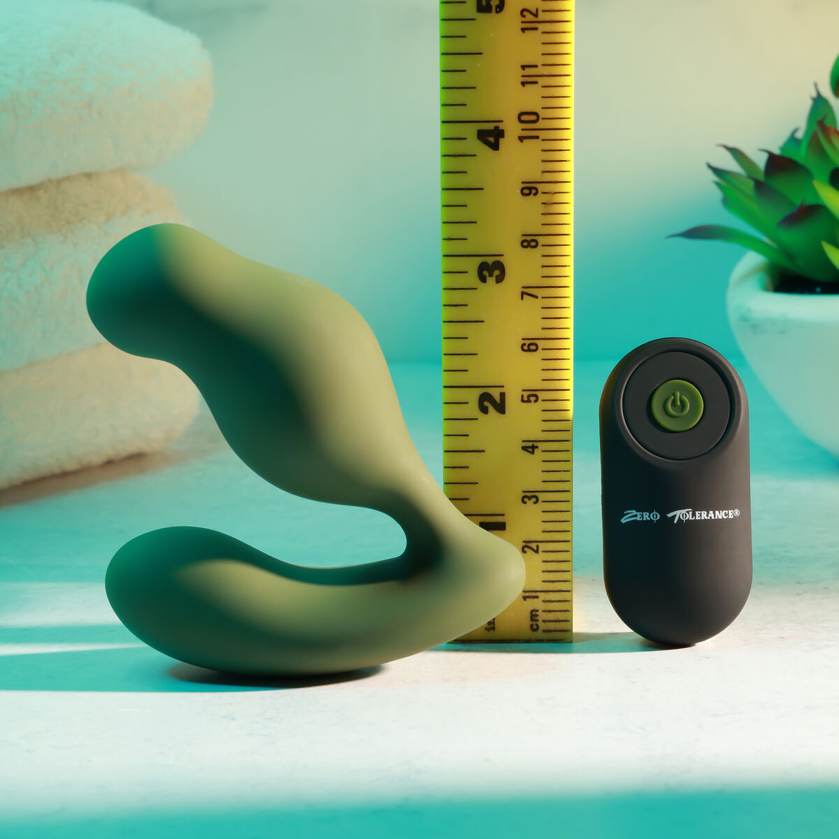 Anal Vibrator Zero Tolerance Green Anal Vibrator Zero Tolerance Green